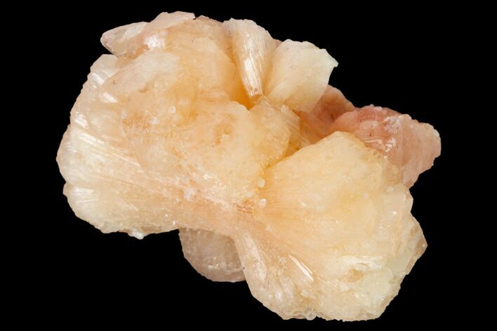 Peach Stilbite Crystal Cluster - India #168989